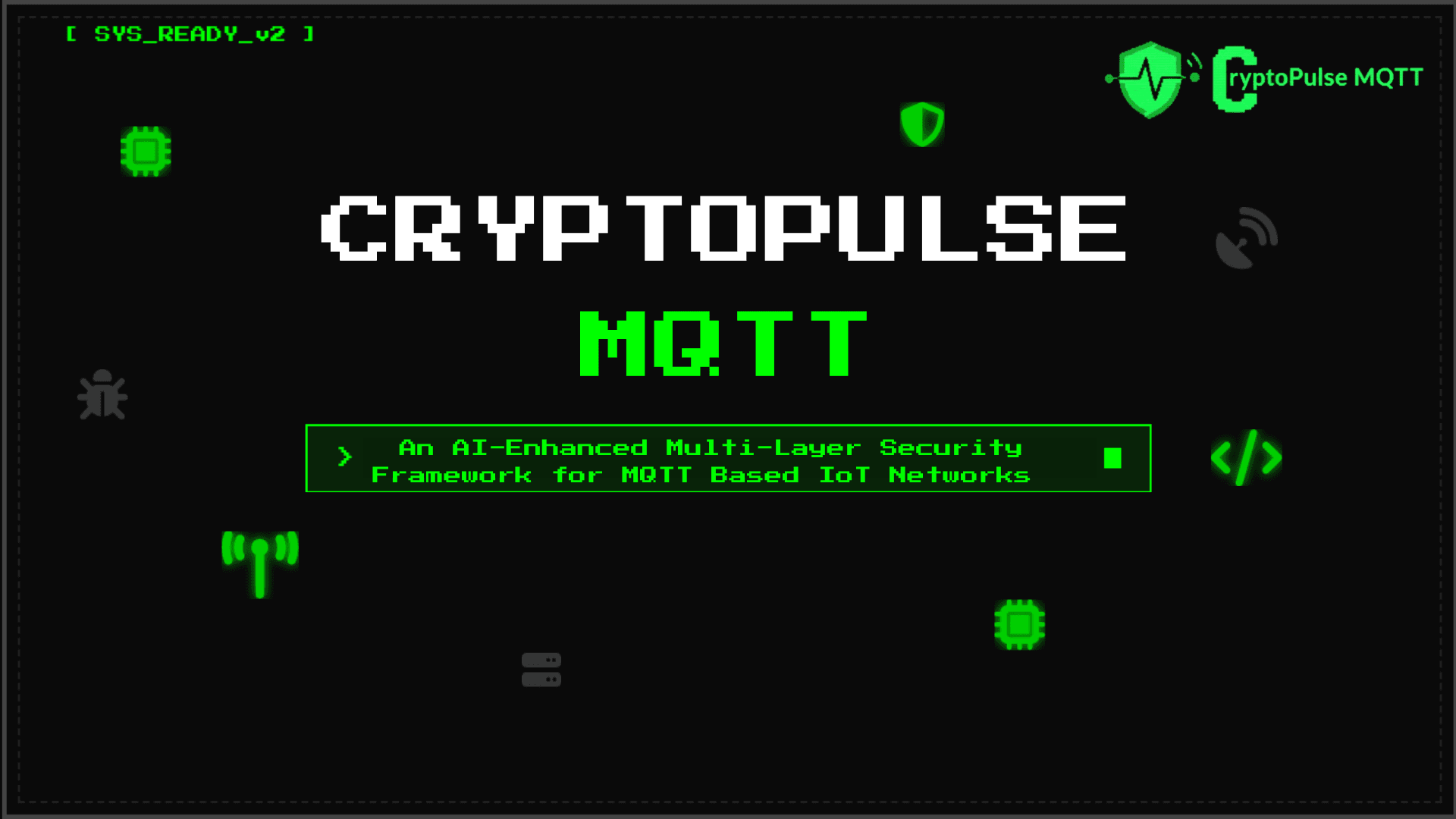 CryptoPulse MQTT multi-layer security framework